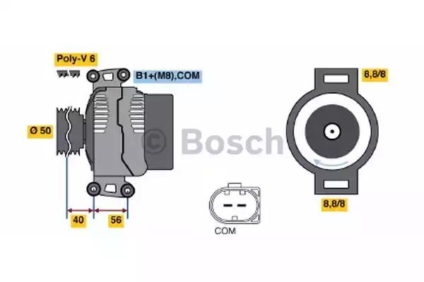 Генератор 0986047700 BOSCH