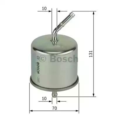 Фільтр паливний 0986450105 BOSCH