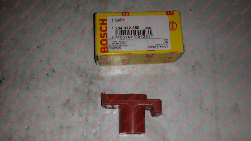 Бігунок розподільника запалювання 1234332350 BOSCH