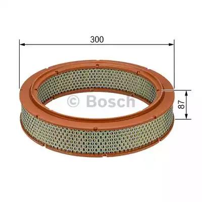 Фільтр повітряний 1457429080 BOSCH
