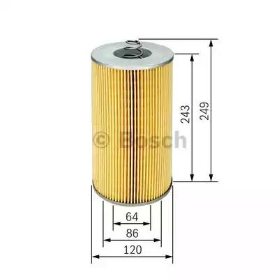 Масляний фільтр 1457429740 BOSCH