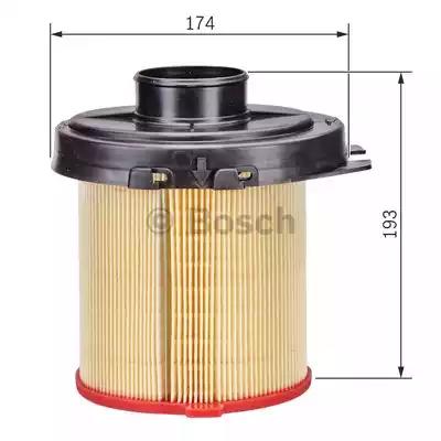Воздушный фильтр 1457429908 BOSCH