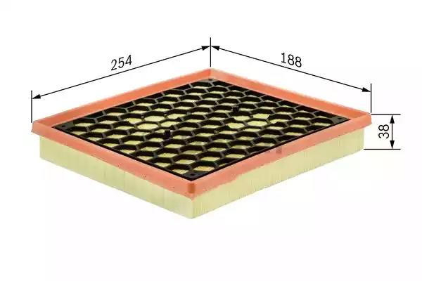 Фильтр воздушный bosch 1457433338 BOSCH