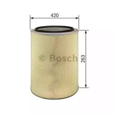 Повітряний фільтр 1457433729 BOSCH