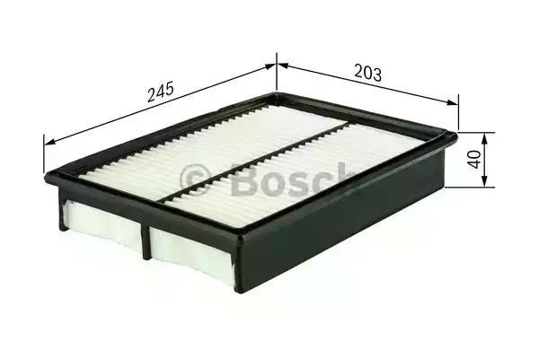 Aфільтр повітряний 3962 daewoo nubira 15i-20i -03 - знято з вир-ва 1457433962 BOSCH