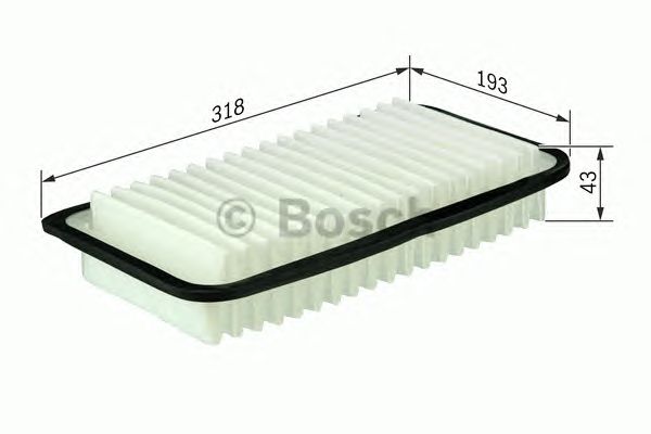 Фільтр повітряний 1987429187 BOSCH