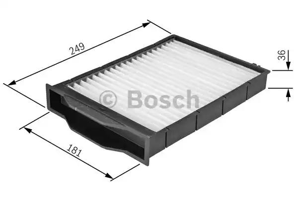 Повітряний фільтр салону 1987432093 BOSCH