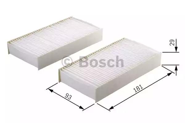 Фільтр салону 2167 honda hr-v 99- 1987432167 BOSCH