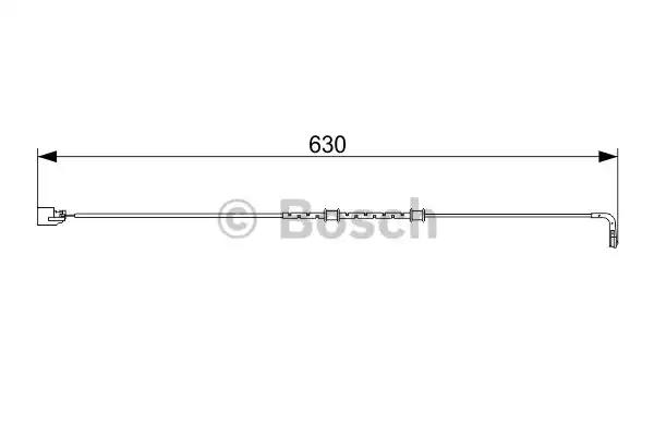 Сигнализатор износ тормозных колодок 1987473555 BOSCH