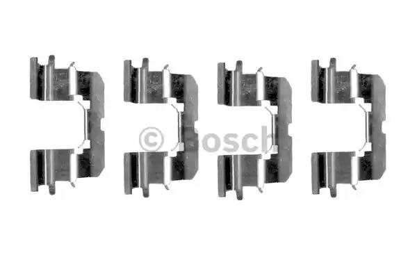 Комплект приладдя, накладка дискового гальма 1987474374 BOSCH