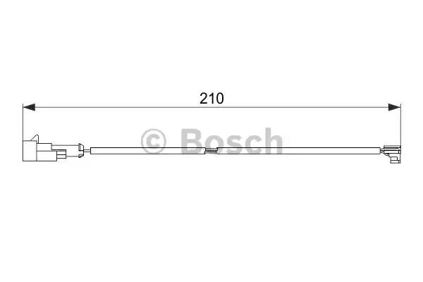 Датчик зносу гальмівних колодок 1987474520 BOSCH