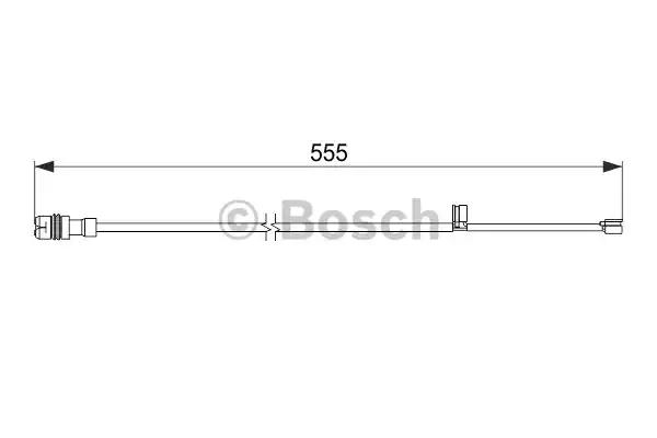 Сигнализатор износ тормозных колодок 1987474568 BOSCH
