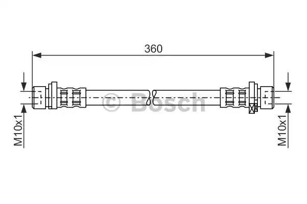 Гальмівний шланг 1987476210 BOSCH