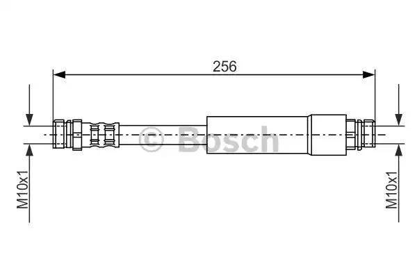 Гальмівний шланг 1987476284 BOSCH