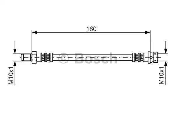 Bosch ford гальмівний шланг задн. внутрішній. focus 99- 1987476887 BOSCH