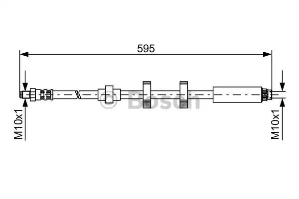 Тормозной шланг 1987476979 BOSCH