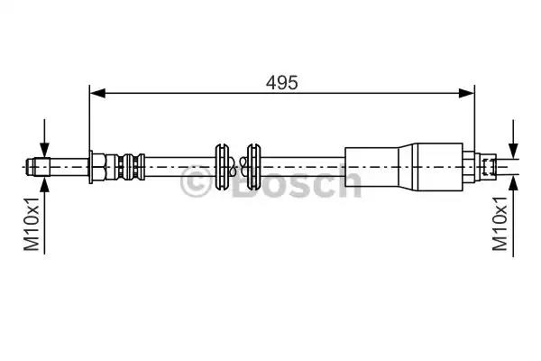 Тормозной шланг 1987481005 BOSCH