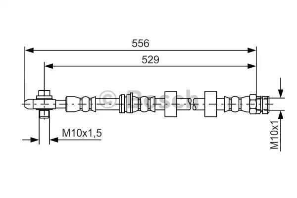 Тормозной шланг 1987481375 BOSCH
