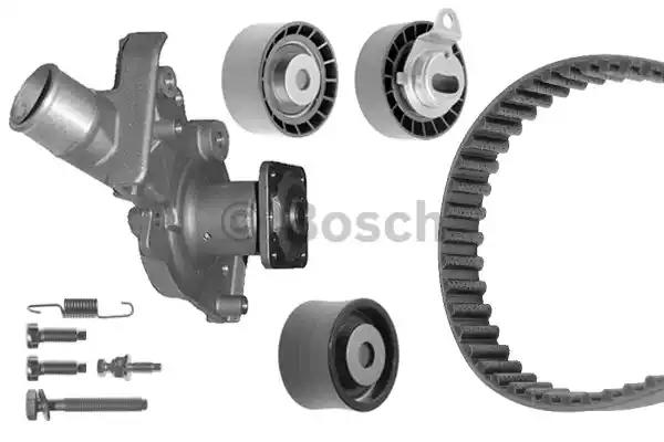 Bosch к-кт. грм помпа+рем.+3шт. ролика+кріплення ford escort 16/18... 1987948529 BOSCH