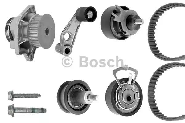 Bosch vw к-т грм помпа + 2 ременя + 4 ролика golf iv/bora 14i 16v 99-polo seat 1987948886 BOSCH