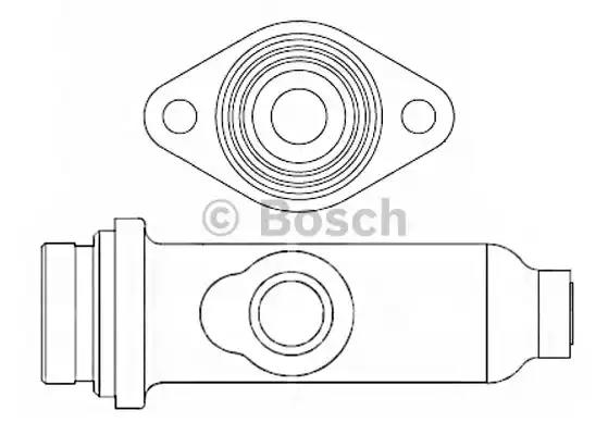 Головний гальмівний циліндр F026003044 BOSCH
