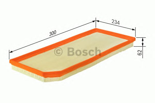 Фільтр повітряний F026400119 BOSCH
