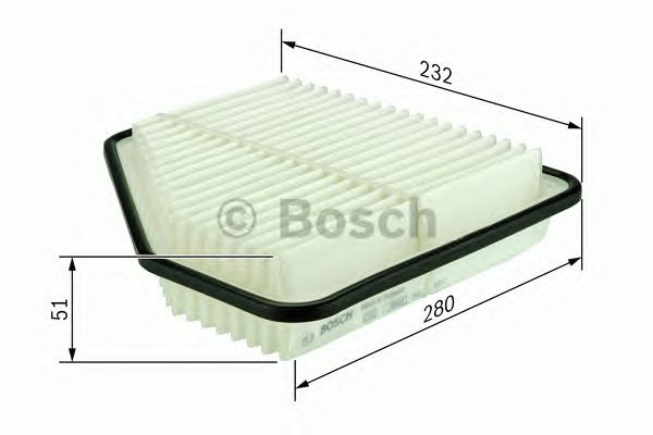 Фільтр повітряний F026400162 BOSCH