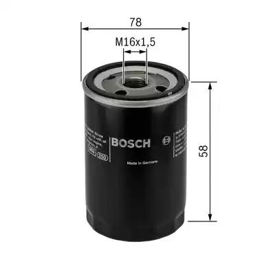 Воздушный фильтр турбокомпрессор F026400307 BOSCH