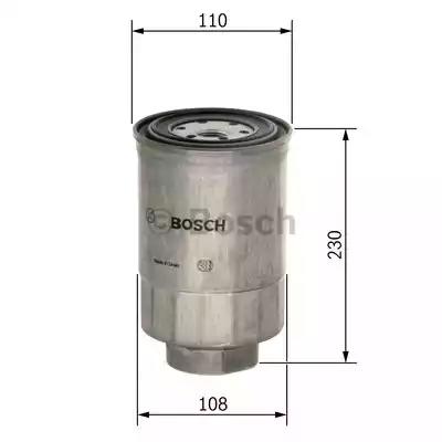 Фільтр паливний змінний F026402038 BOSCH