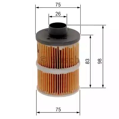 Топливный фильтр F026402084 BOSCH