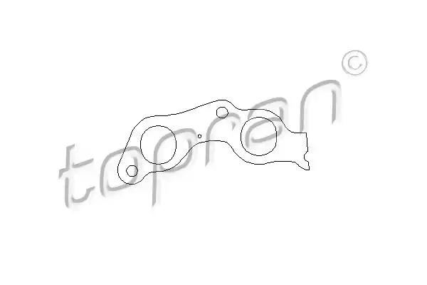 Ущільнення, випускний колектор 100579 TOPRAN