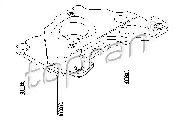 Фланець, карбюратор 100582 HANS PRIES