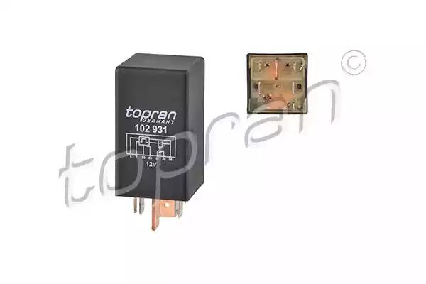 Реле система розжарювання 102931 TOPRAN