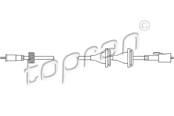 Linka predkosciomierza 102971 TOPRAN