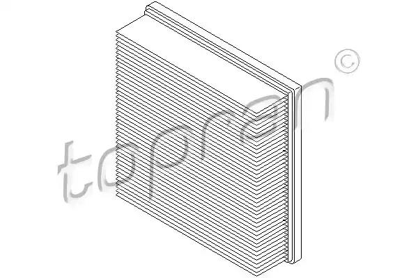 Filtr powietrza 103008 TOPRAN