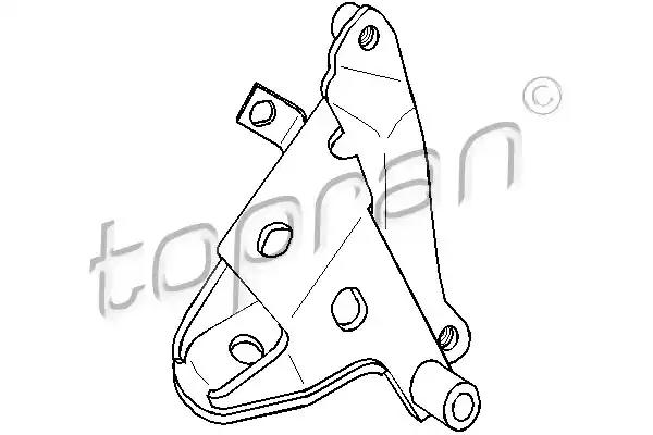 Шарнирный кронштейн 103016 TOPRAN