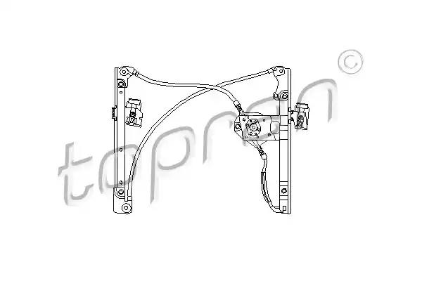 Склопідйомник 103099 TOPRAN