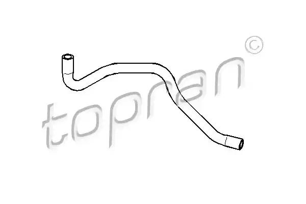 Шланг радіатора 103450 TOPRAN