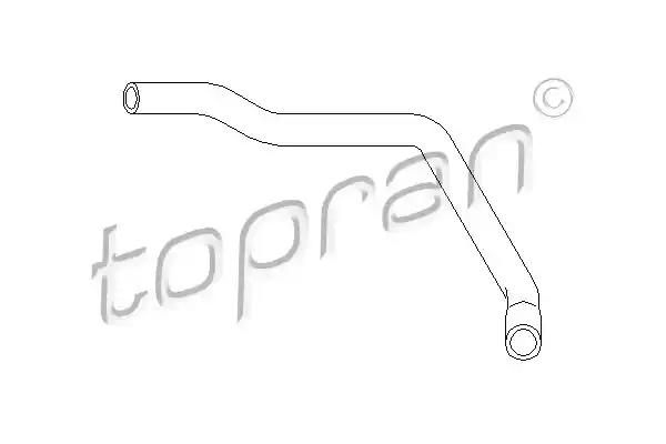 Патрубок системы охлаждения 103538 TOPRAN