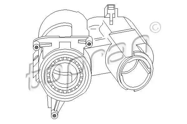 Замок блокування керма 103559 TOPRAN