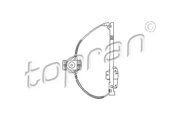 Podnosnik szyby tyl pr mechan 103594 TOPRAN