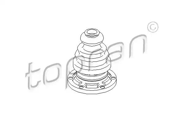 Oslona przegubu wewn pr 103660 TOPRAN