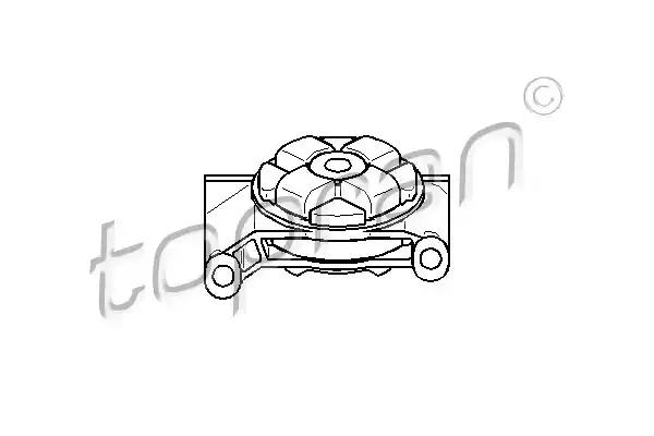 Кріплення трансмісії 104300 TOPRAN