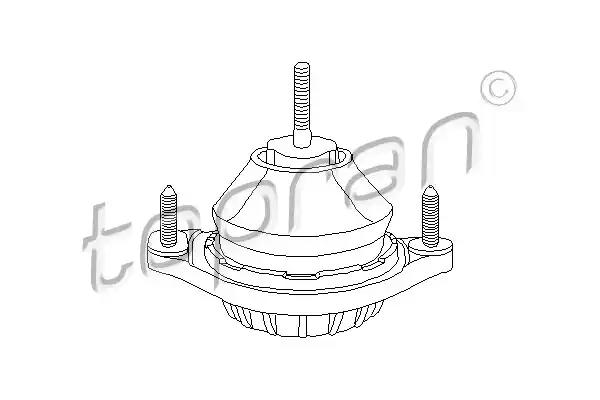 Poduszka silnika 104396 TOPRAN