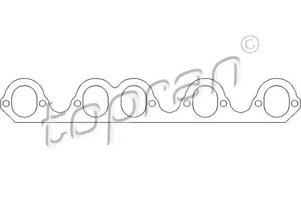 Ущільнення, впускний колектор 108239 TOPRAN