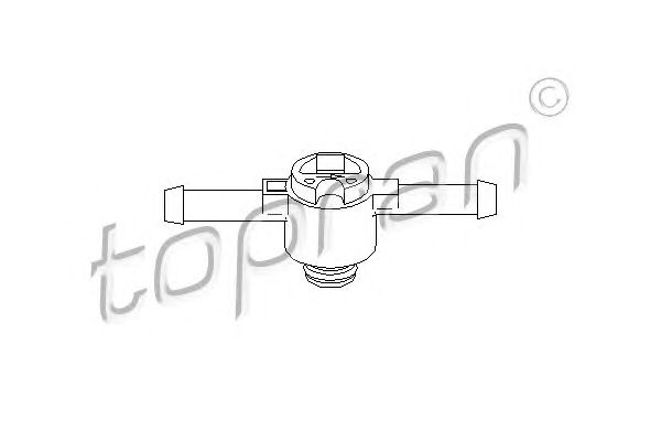 Клапан фильтра топлива vw tdi 99- 108643 TOPRAN
