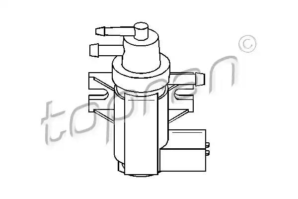 Zawor cisnienia turbo vw/audi 108817 TOPRAN