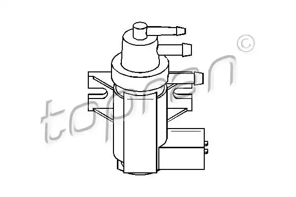 Zawor cisnienia audi/vw 1.9/2.0tdi 108818 TOPRAN