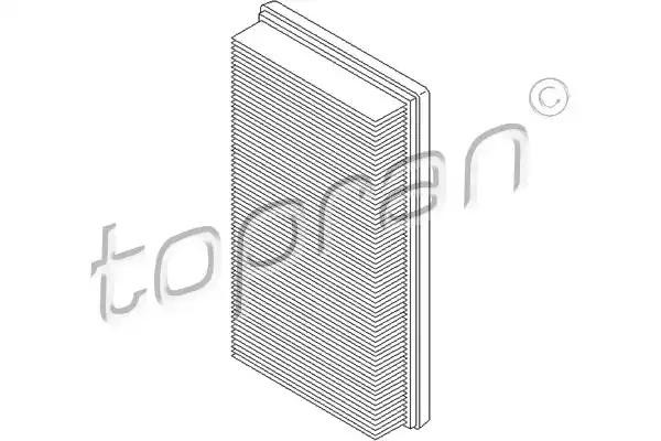 Filtr powietrza 109376 TOPRAN