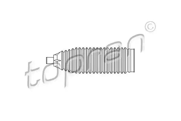 Пильовик кермової тяги audi a2/seat/skoda fabia/vw polo 109439 TOPRAN